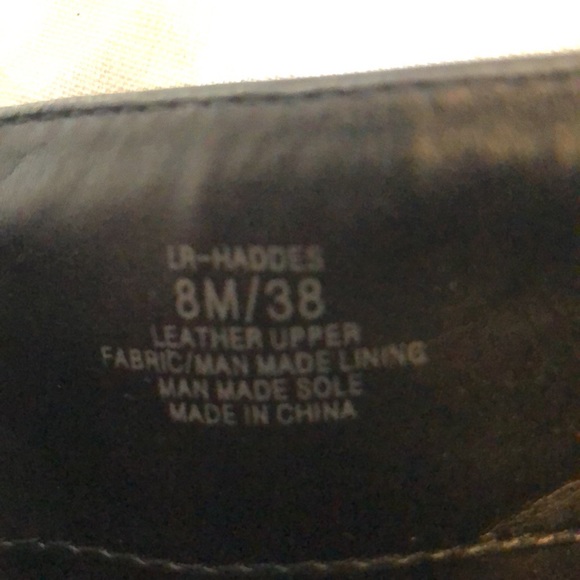 Lord & Taylor black leather booties - Picture 7 of 7